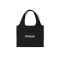 SUPERTOFU Purple Nylon Zip-Top Tote