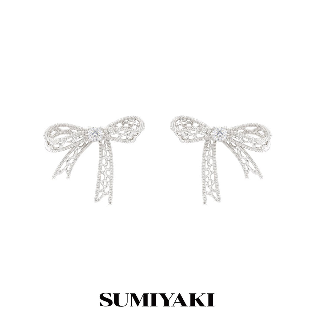 SUMIYAKI Lace Stud Earrings