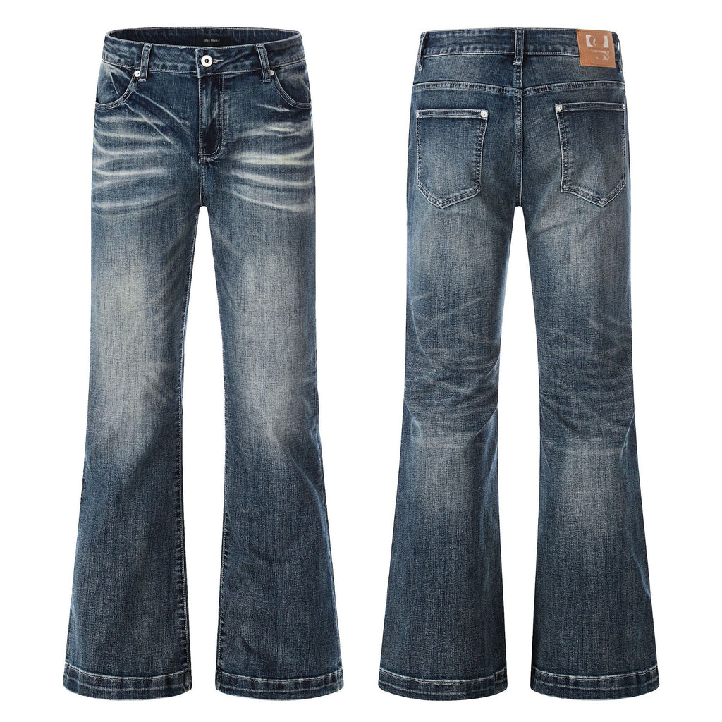 11KN 11 oz Indigo Blue Flare Jeans