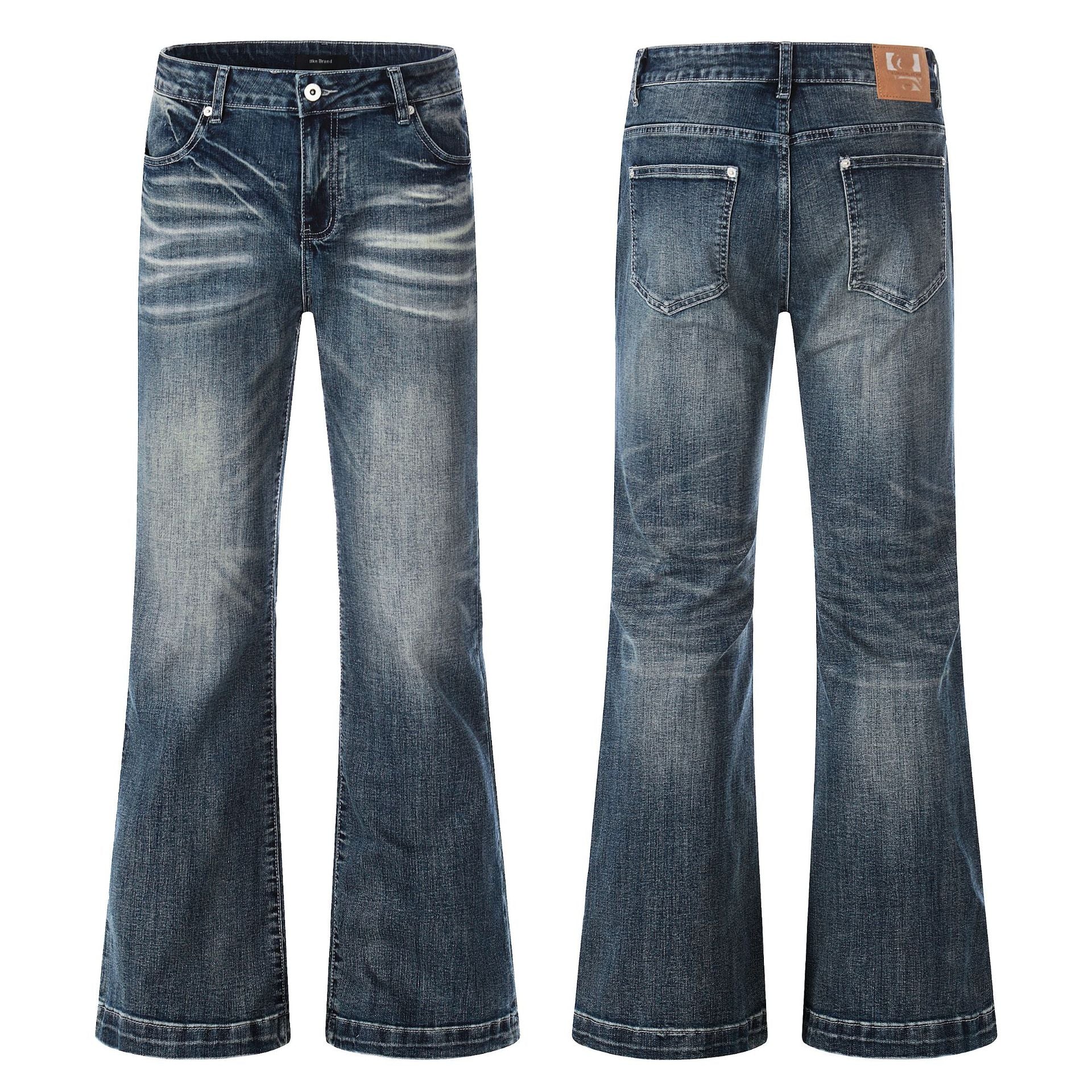11KN 11 oz Indigo Blue Flare Jeans