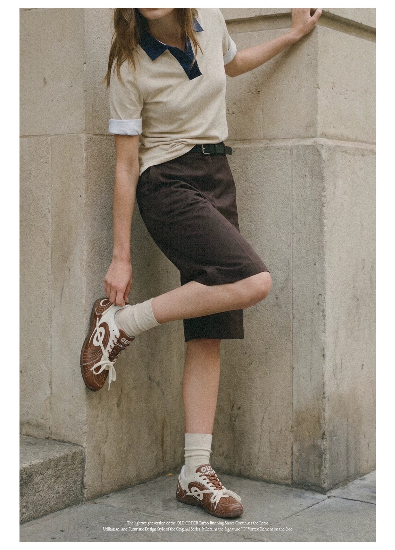 OLD ORDER Suede Ballet Flat