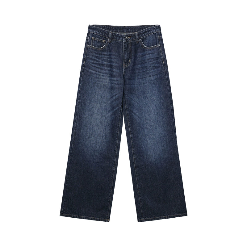 Audwyn Vintage Low Waist Skinny Washed Jeans