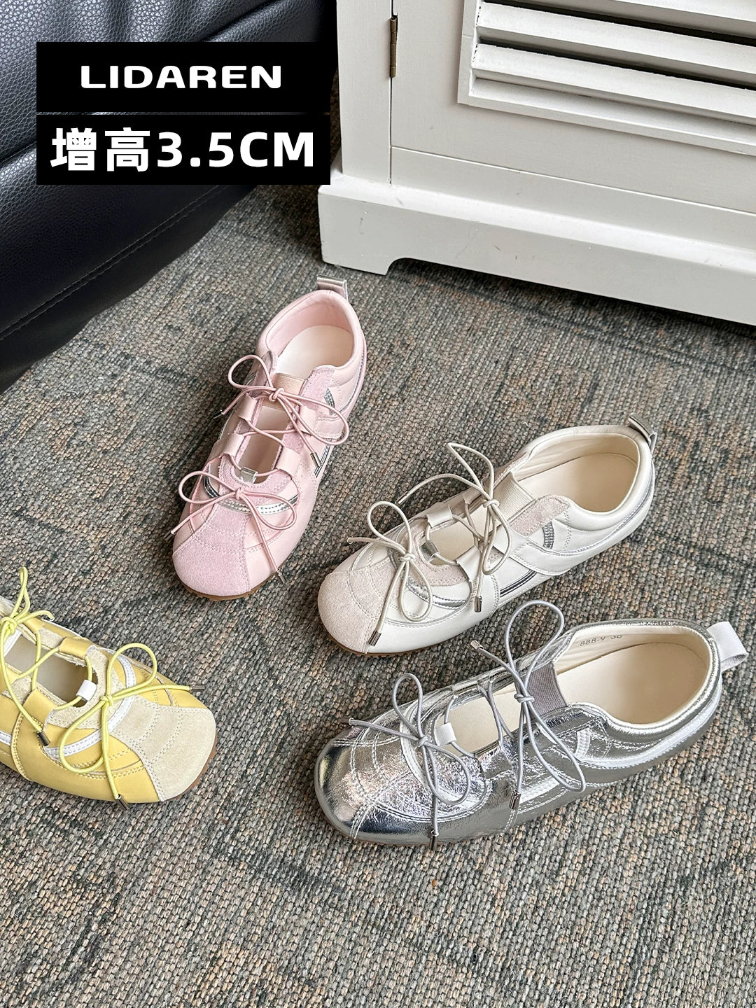 Lidaren Produced Cross-Strap Low-Top Mary Jane Sneaker