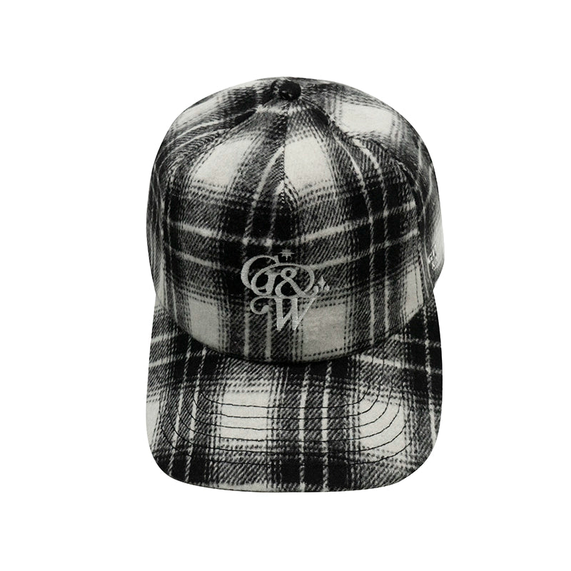 GRAF Vintage Plaid Embroidered Baseball Cap