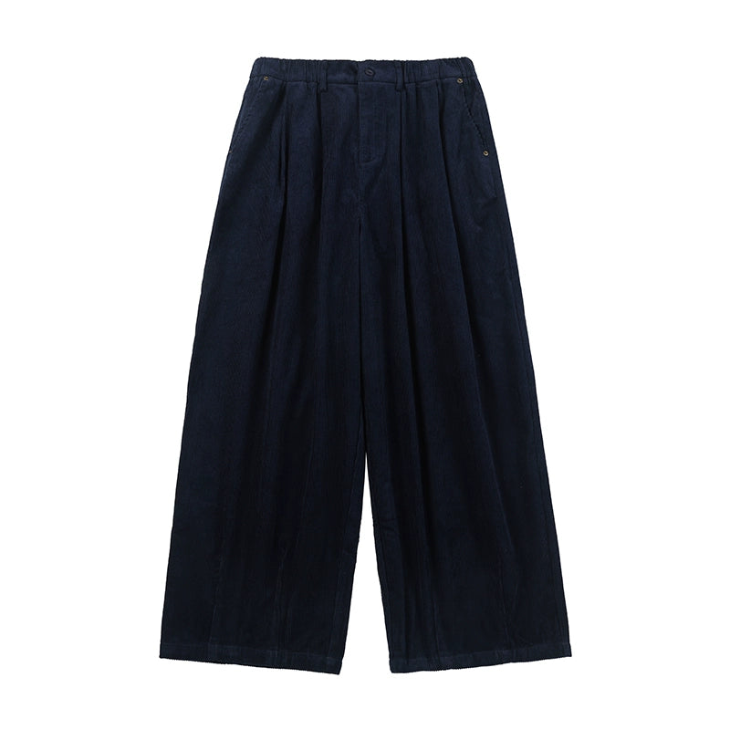 NOEARS Straight Loose Corduroy Slacks