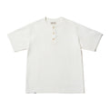 SUPERTOFU Old Button Henry Collar Tee