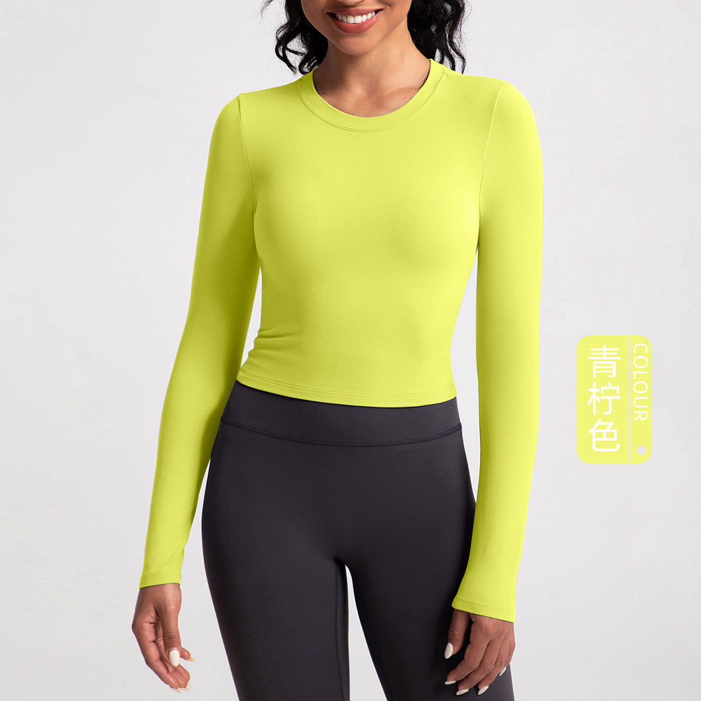 Athena Lulu Long Sleeve Naked Skinny Running Tee