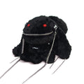 FACEON LAB Plush Doll Crossbody Bag - Red & Black