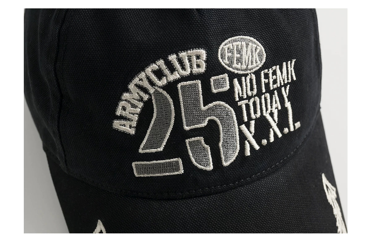 Fleamarket Vintage Alphabet Embroidered Cap