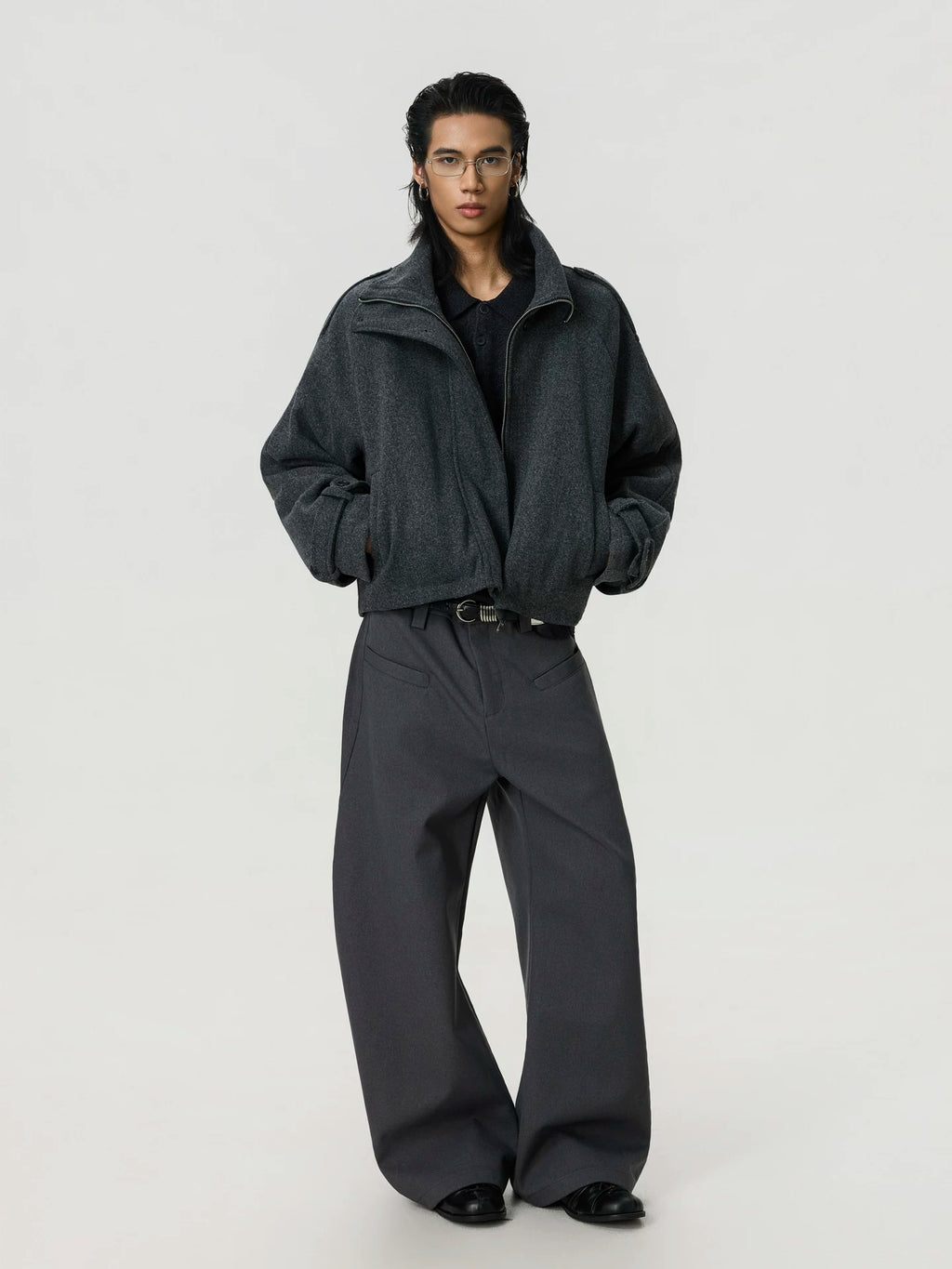 BTSG Premium Classic Three-dimensional Silhouette Padded Jacket