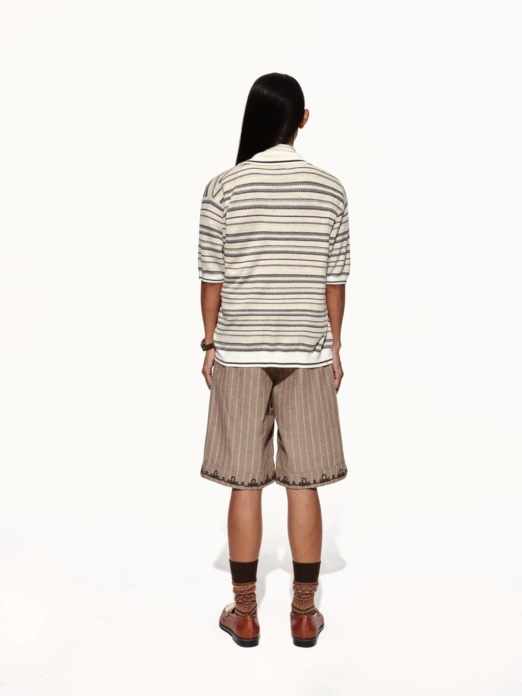 OPENFLY Merino Wool Zip Polo Tee