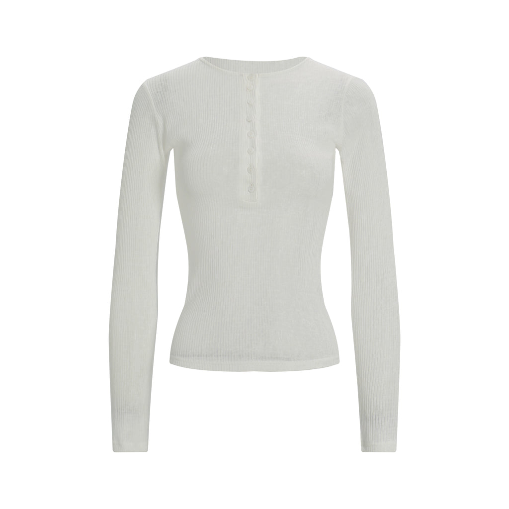Jim Kennet Slim Slim Fit Pit Striped Long Sleeve Top