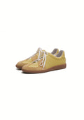 TERRAKOO Leather Lace-Up Retro Training Sneaker