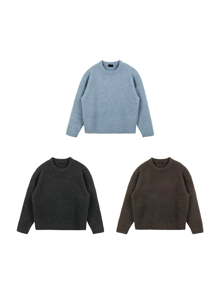 PLUS NO LOGO 1KG Heavyweight Breathable Loose Fit Sweater