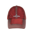 FACEON LAB Distressed Washed Oil-Stain Long-Brim Cap