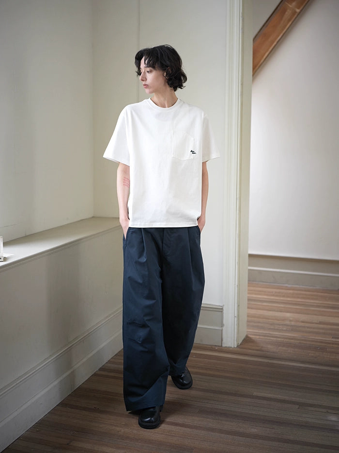 CARPEM Pleated Straight Tooling Slacks