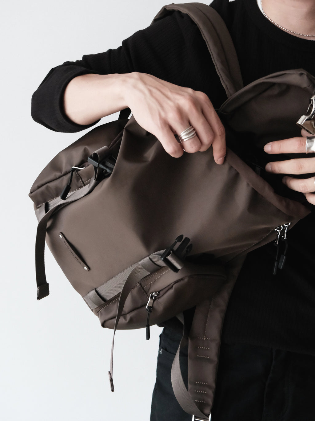 TERRAINCOGNITA Water-Repellent Nylon Zip-Top Backpack
