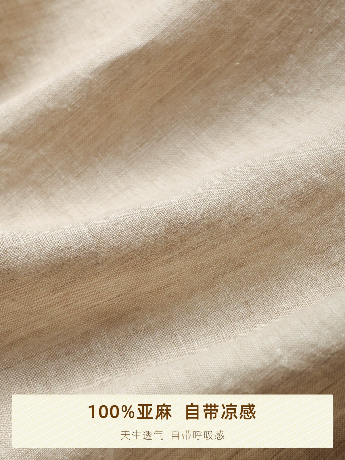 CULTUM French Linen Breathable Regular Fit Button-Down Shirt