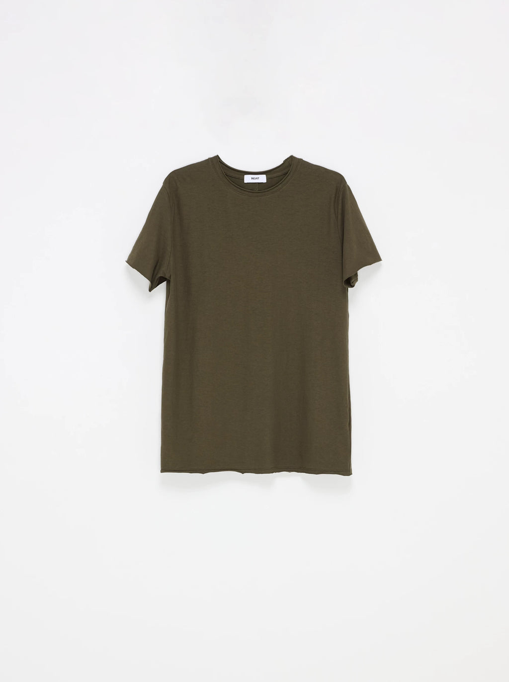 INSAIT Sheer Cozy High-Twist Cotton Breathable Cropped Tee