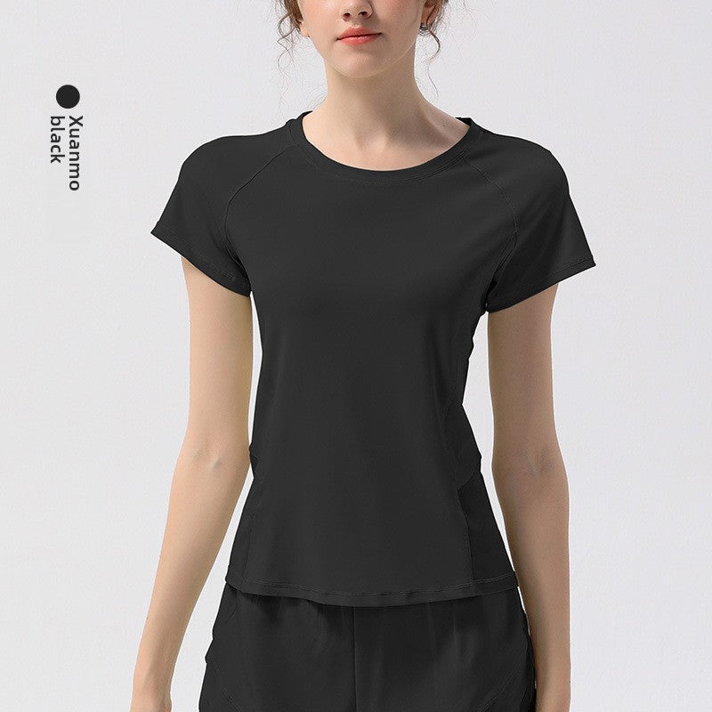 TIANQINGSE Thin Quick-Drying Breathable Yoga T-Shirt