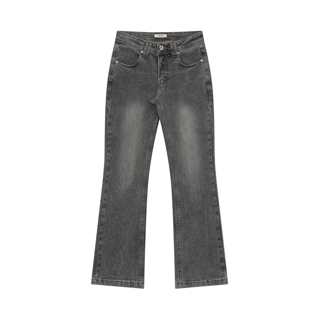 FUNKYFUN Millennium Retro Low-Rise Cropped Jeans