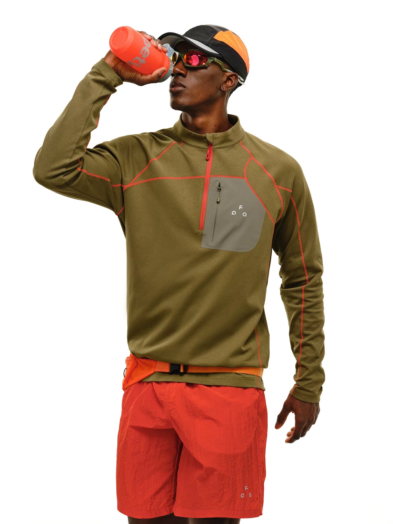 FPA Half-pull Rubber Pocket Long Sleeve