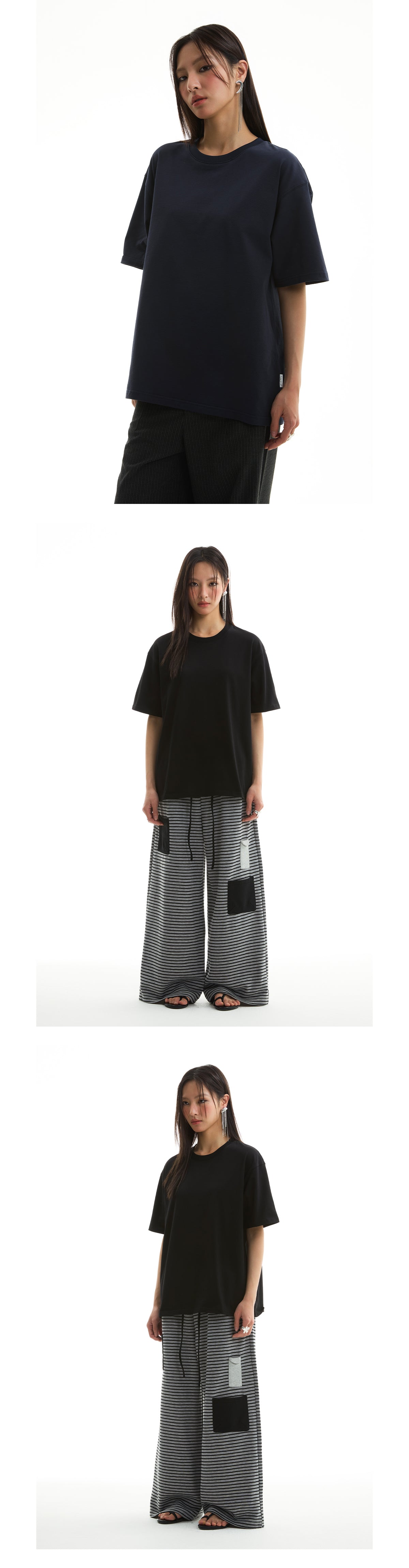 FUNKYFUN 2025SS five-color pure cotton 230g loose Tee