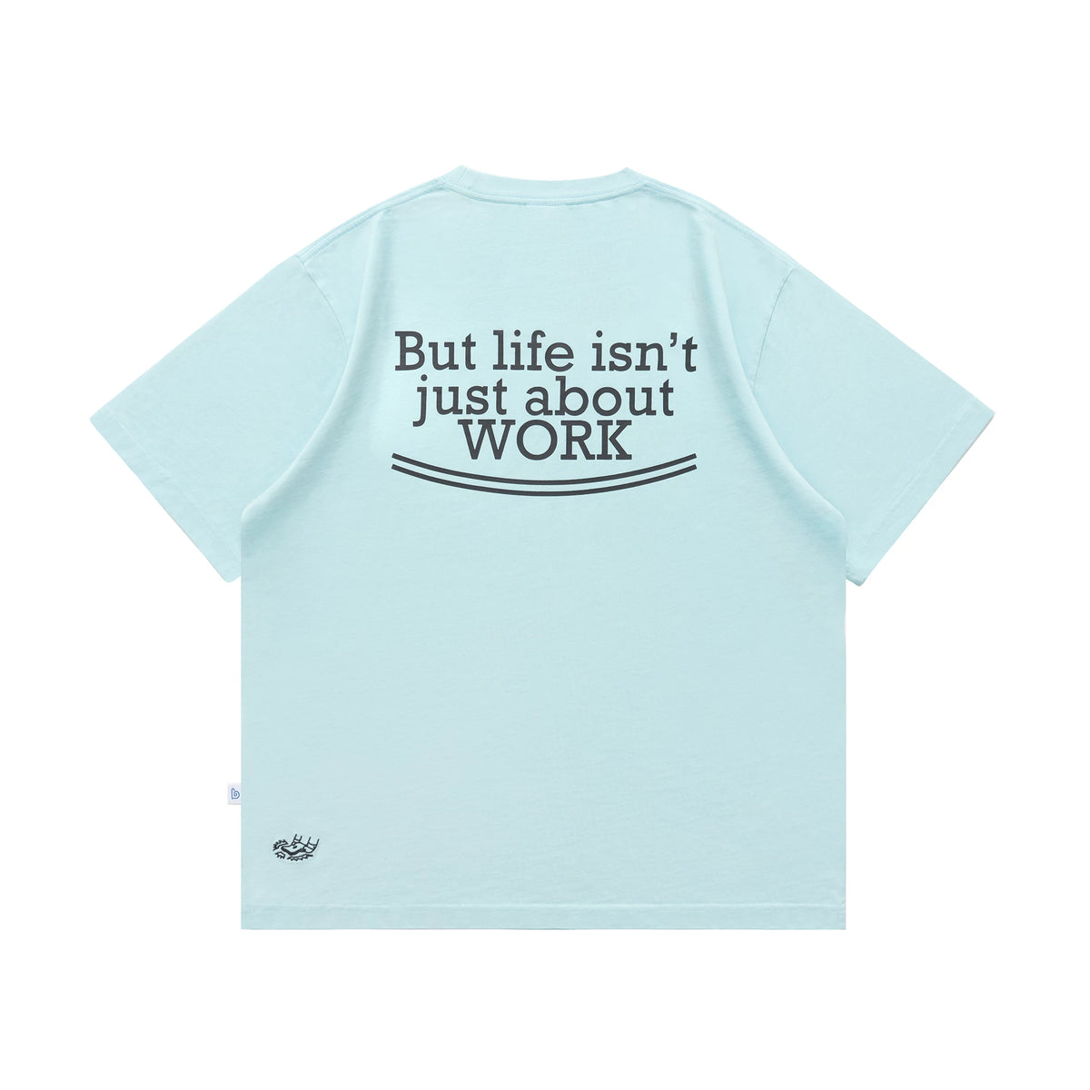 BENT IDEA Don't Wanna Work 260g Breathable Oversized Tee