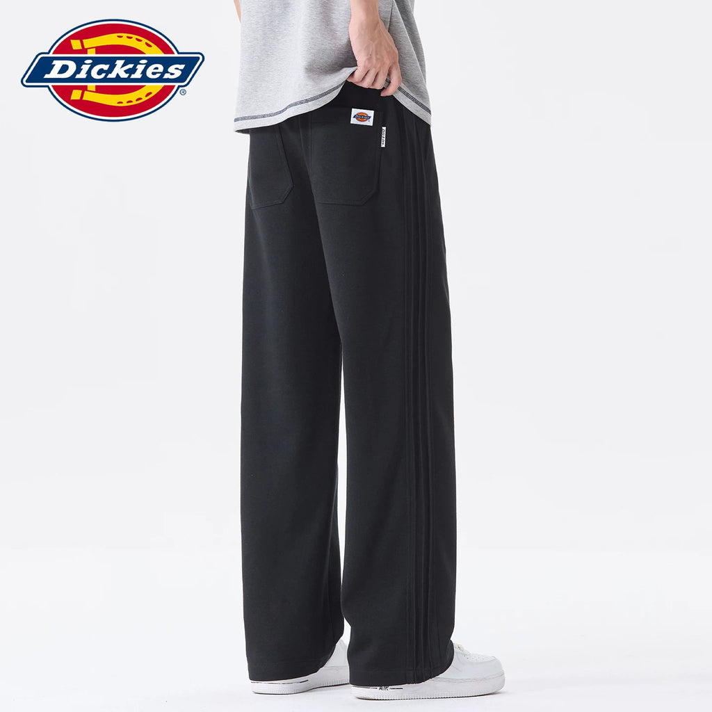 Dickies Striped Straight-Leg Wrinkle-Resistant Sweatpants