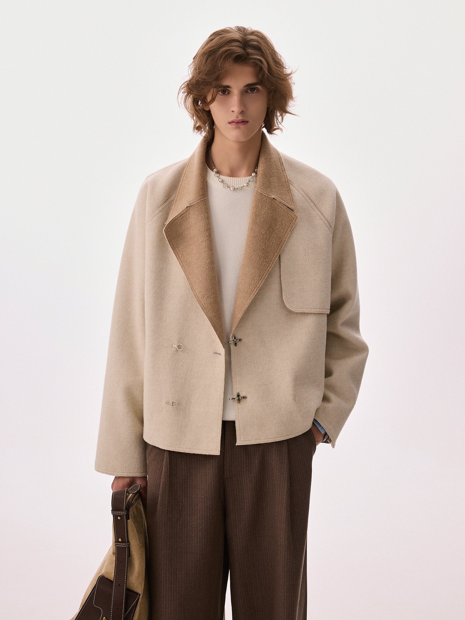 CHOR Premium Retro Short Double-sided Woolen Jacket