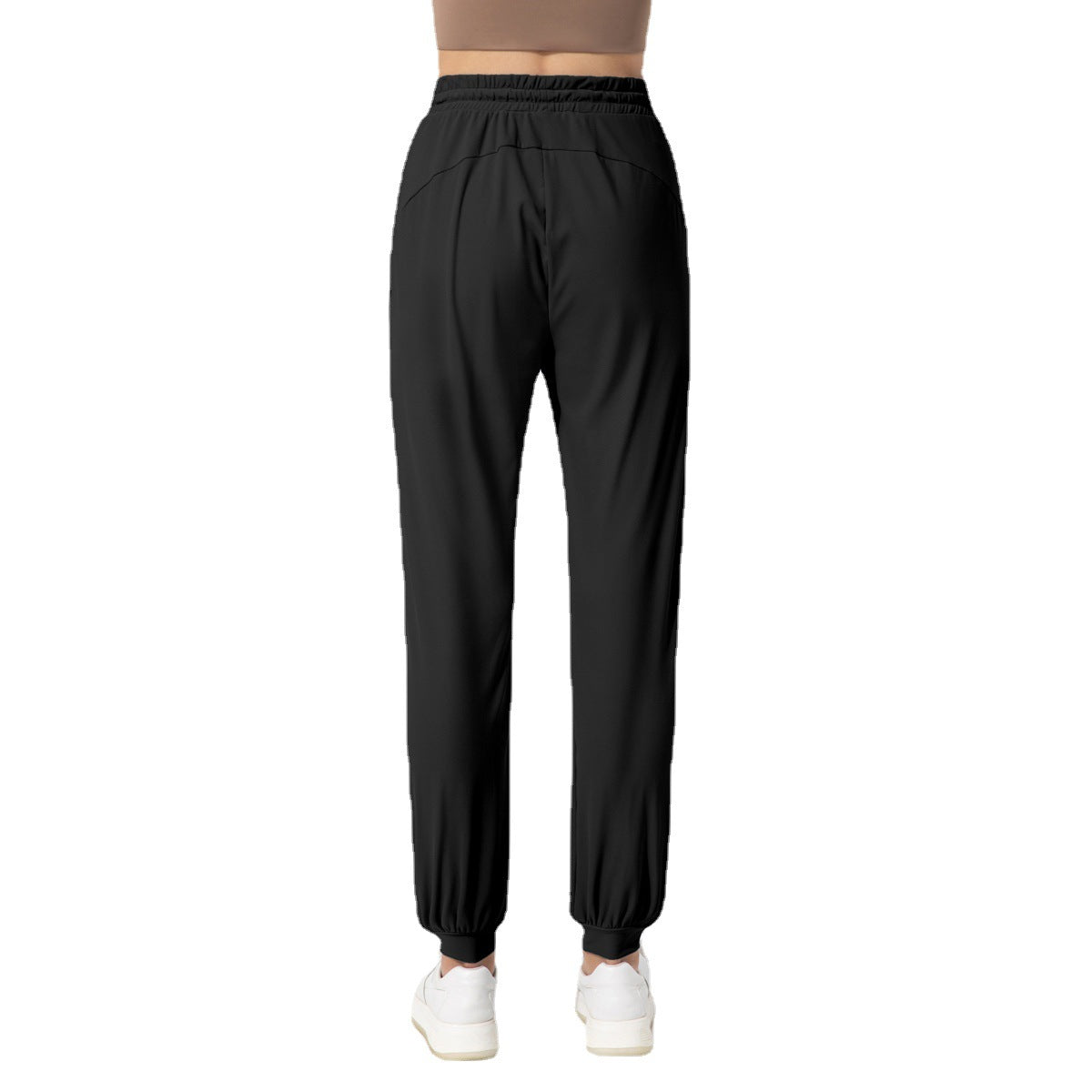 Athena Lulu Loose High Waist Skinny Pearl Lantern Casual Leggings
