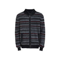 JCAESAR Organ Striped Knit Cardigan