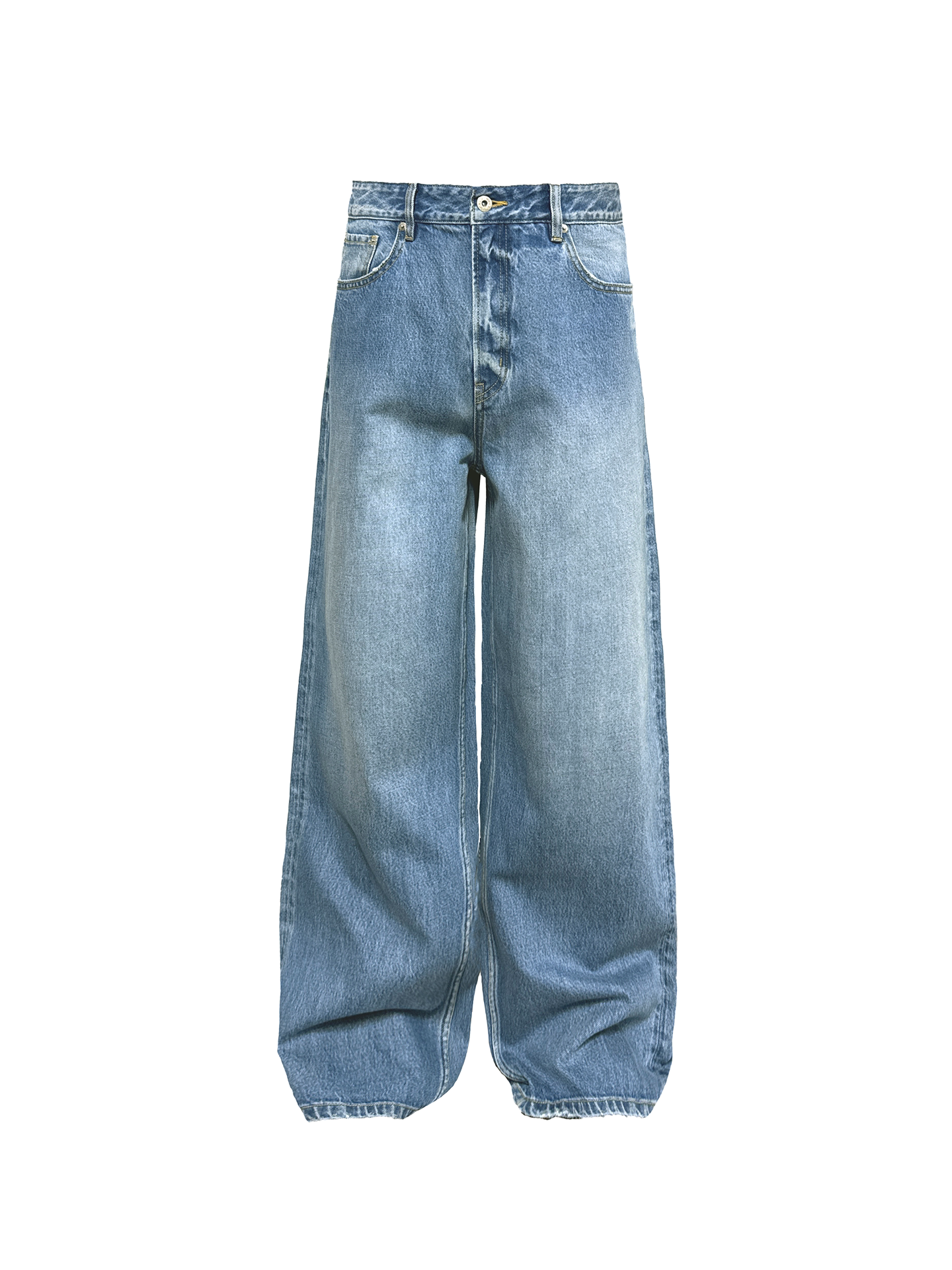 JCAESAR Straight Slightly Loose Jeans