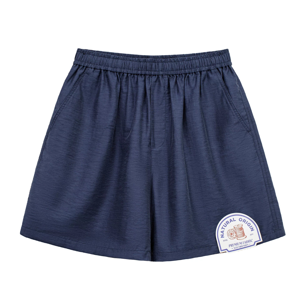 MADEN American Linen-Style Lyocell Knee-Length Shorts
