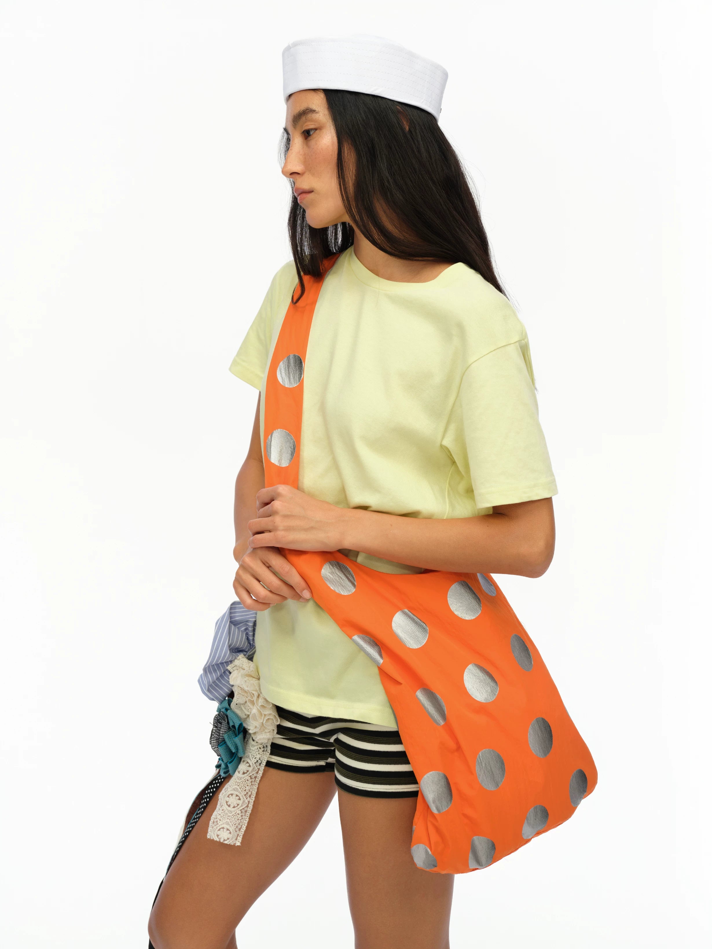 Oinimi Gradual Change Polka Dot Light Messenger Bag