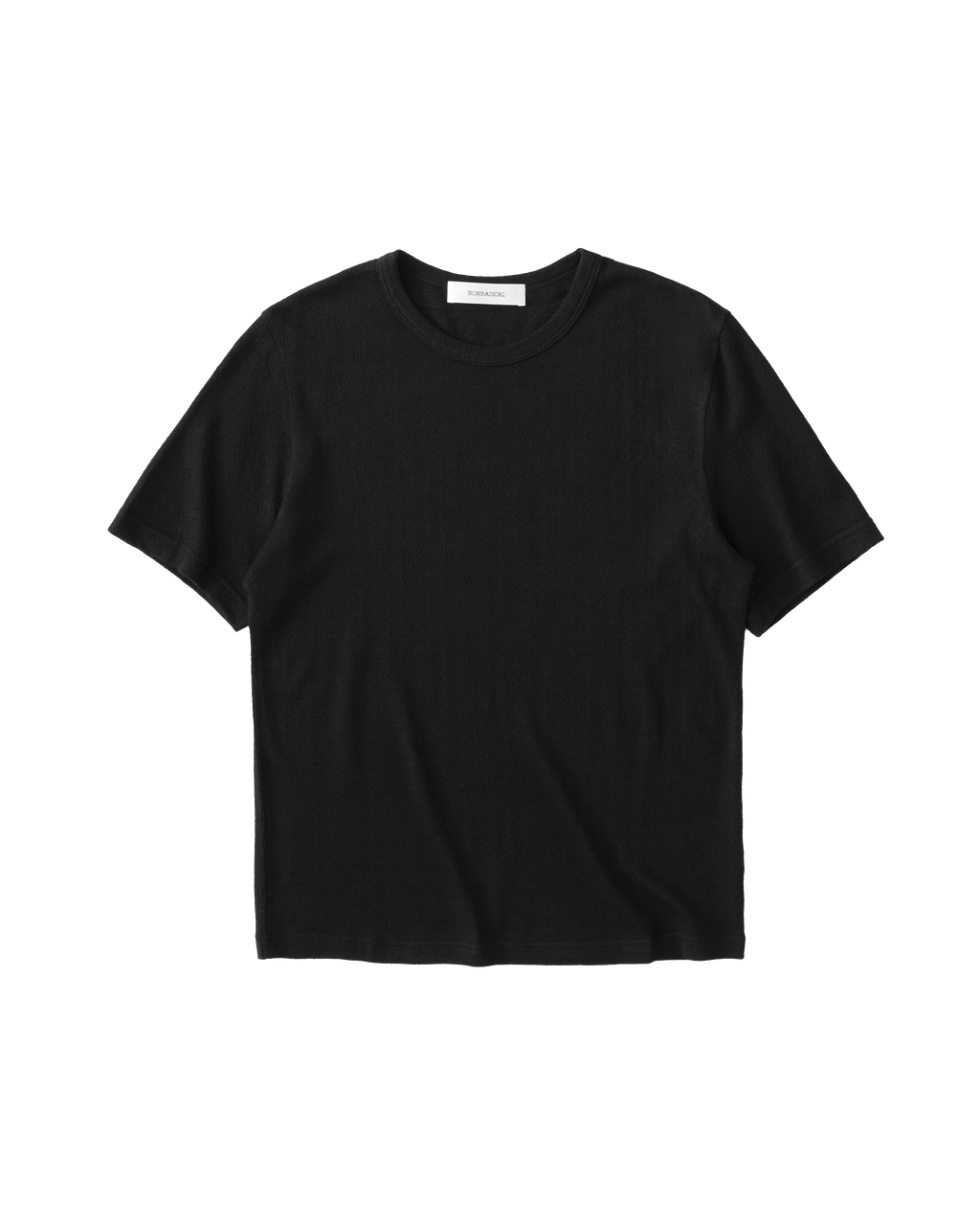 NONRADICAL Breathable Brushed Wool-Silk Crewneck Tee