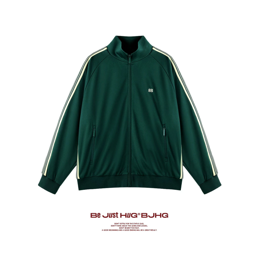 BJHG Three-Stripe Jacket & Pants Set