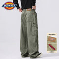 Dickies American Multi-Pocket 400g Wrinkle-Resistant Wide-Leg Cargo Pants