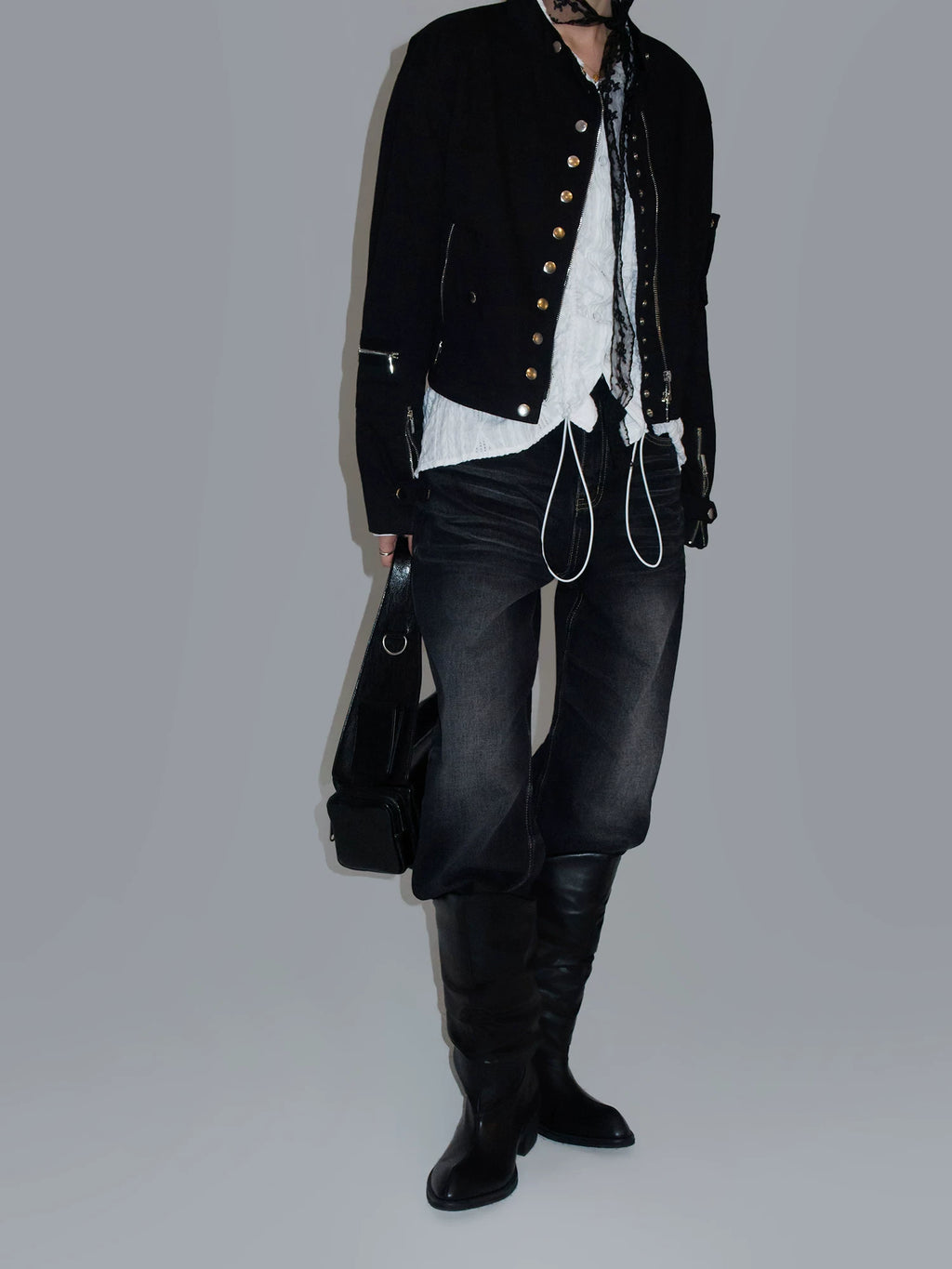 Sameuoo Premium Metal Zip Jacket