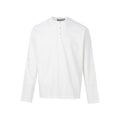 MADEEXTREME 100% Cotton Quiet Luxury Light Velvet Loose Crew Neck Long Sleeve Tee