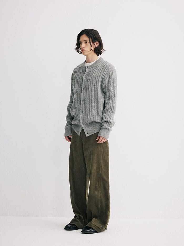 CARPEM Retro Corduroy Straight Overalls