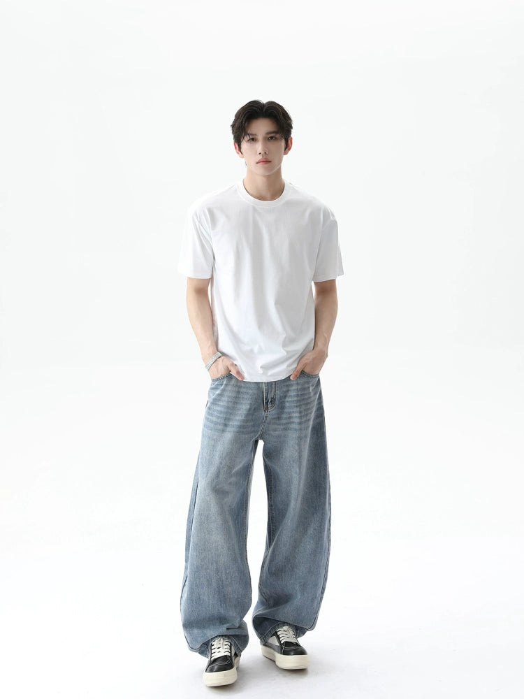TURNTIDE Cool Loose Round Neck Tee