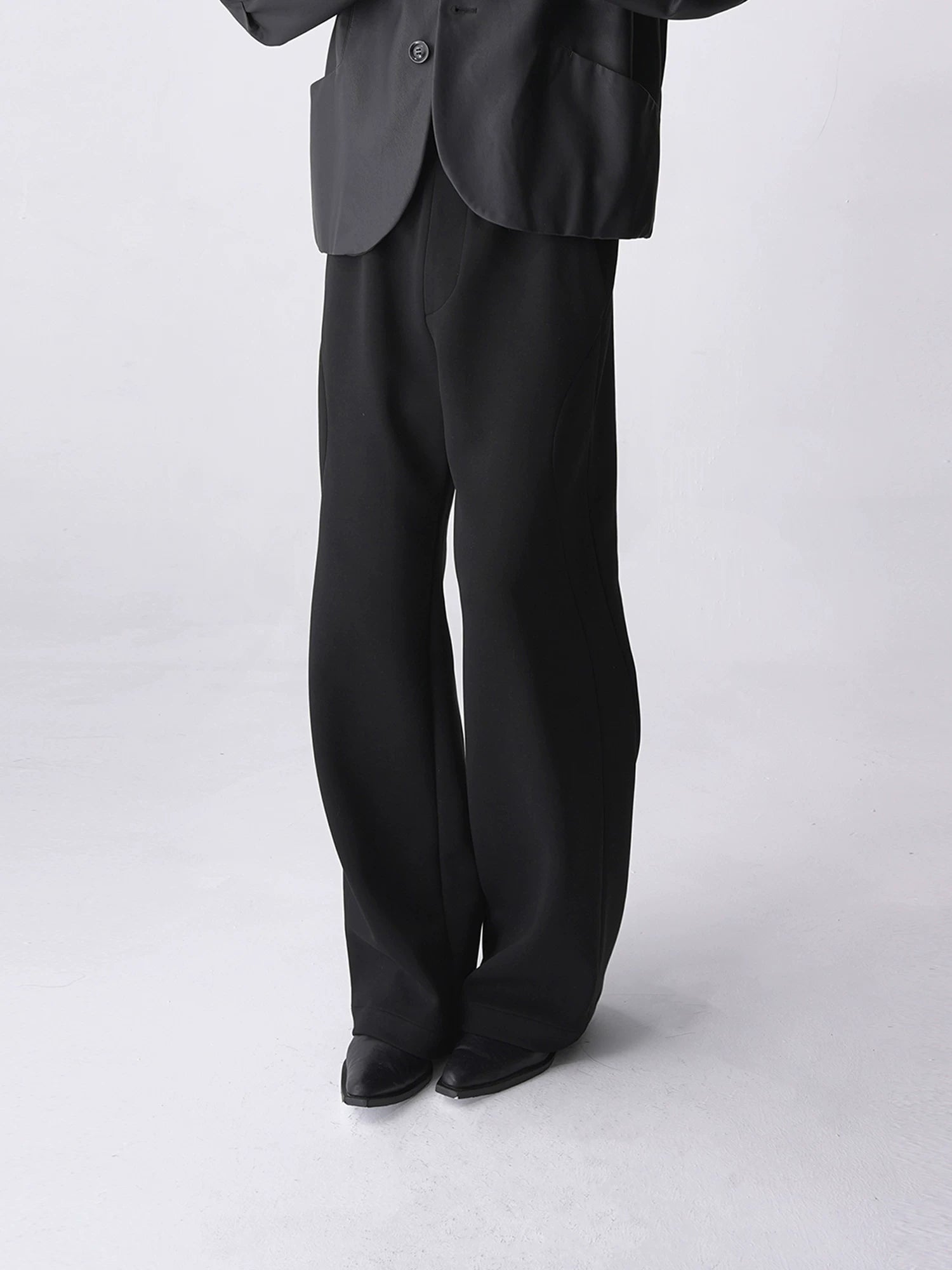 SOUTH FISH Cloud Ink 400g Wrinkle-Resistant Straight-Leg Joggers