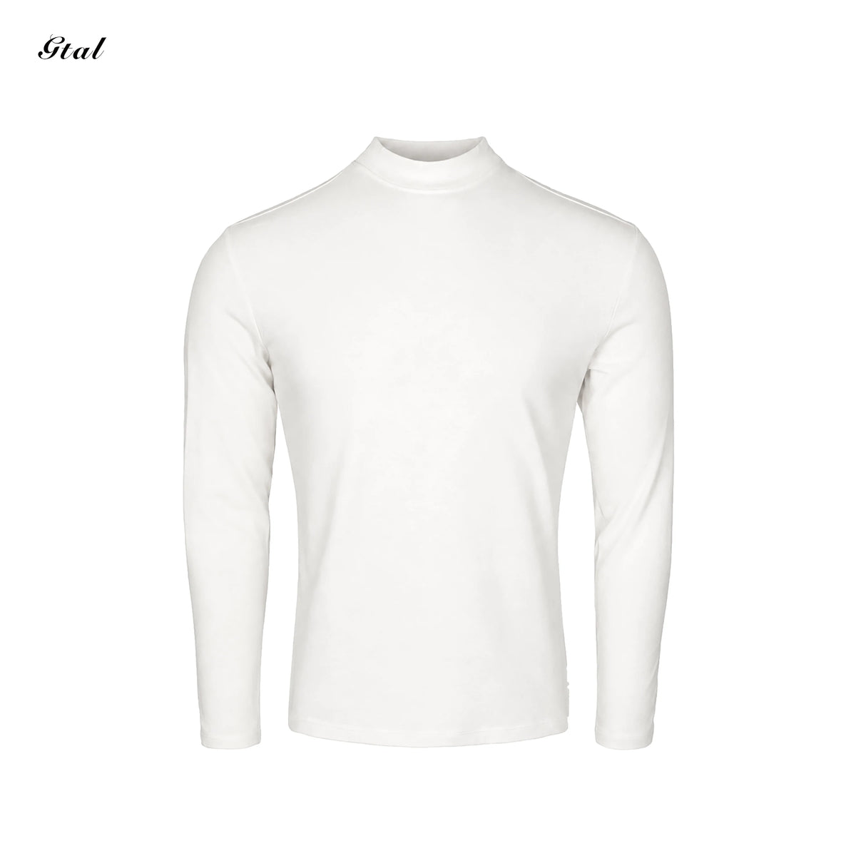 GTAL Waist-Slimming Half-Turtleneck Long-Sleeve Tee