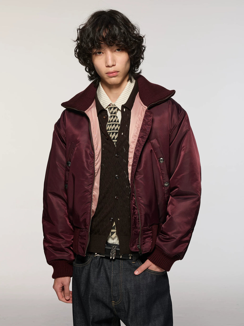 Azure Lisseur Premium Cotton Short Jacket