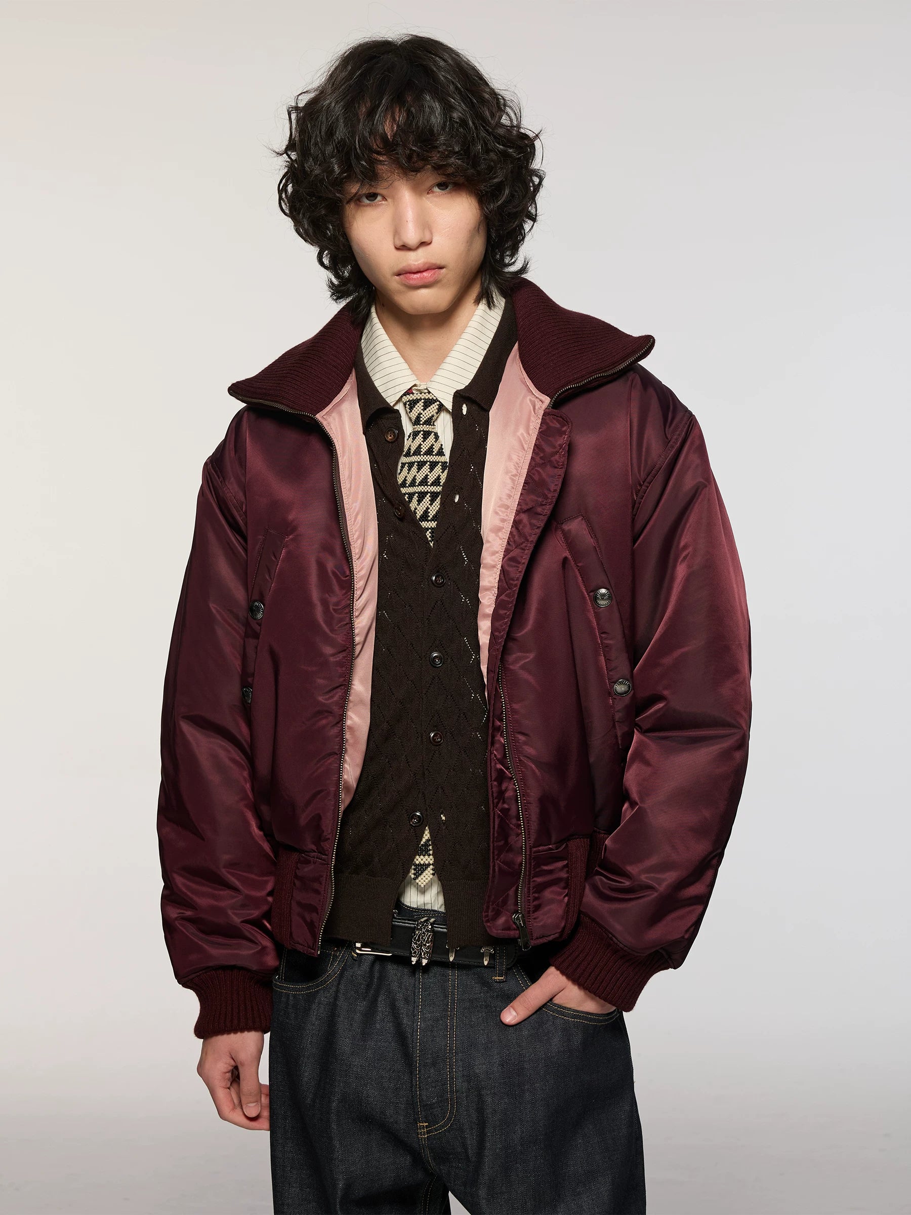 Azure Lisseur Premium Cotton Short Jacket
