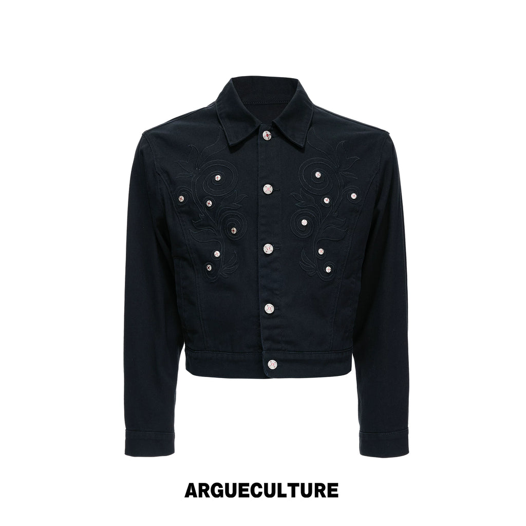 ArguE CulturE Embroidered Denim Jacket