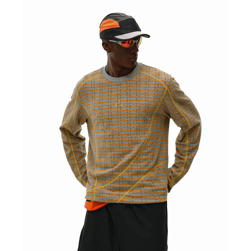 FPA Contrast Ripped Stripe Long Sleeve