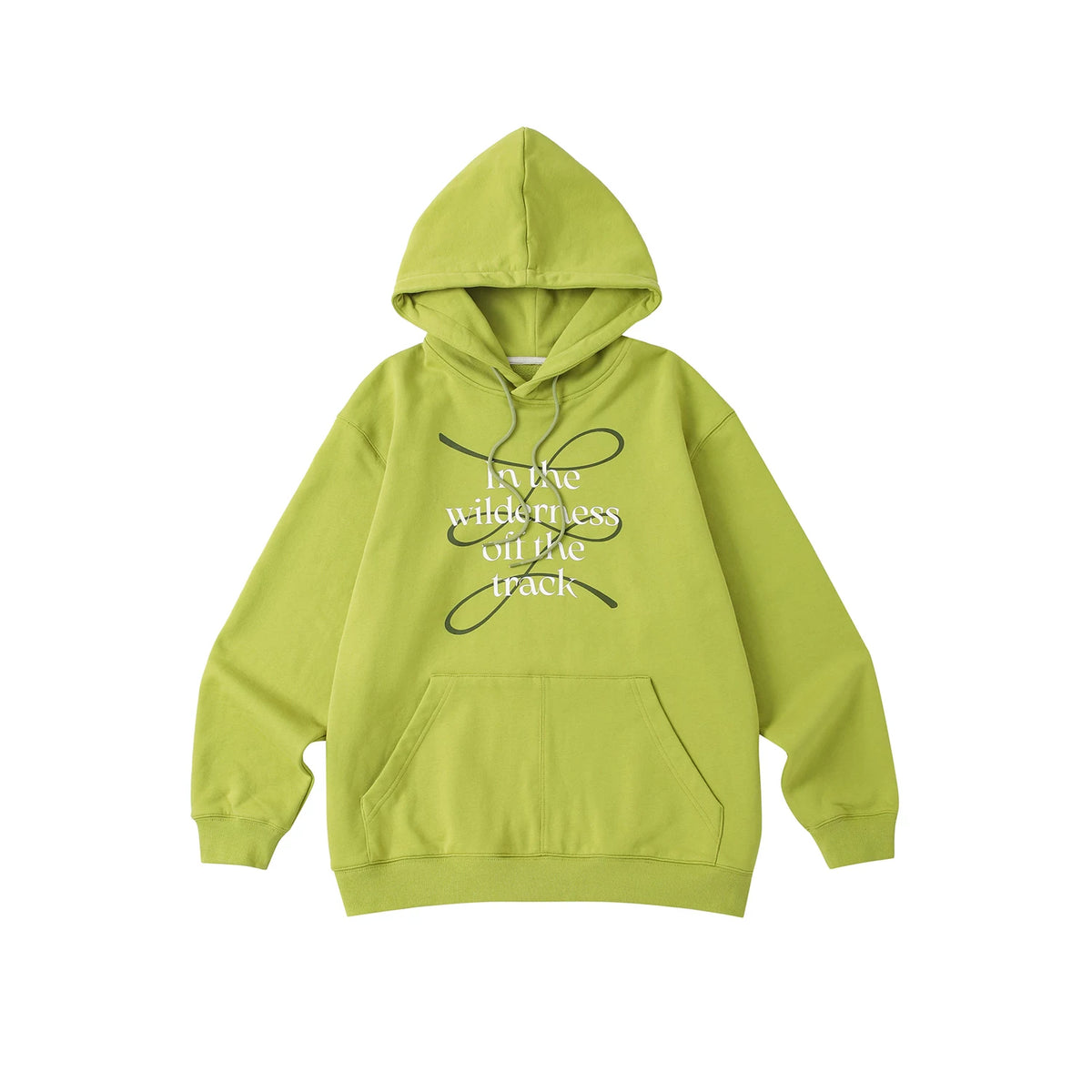 LR MADE Line Slogan 380g Oversized Hoodie