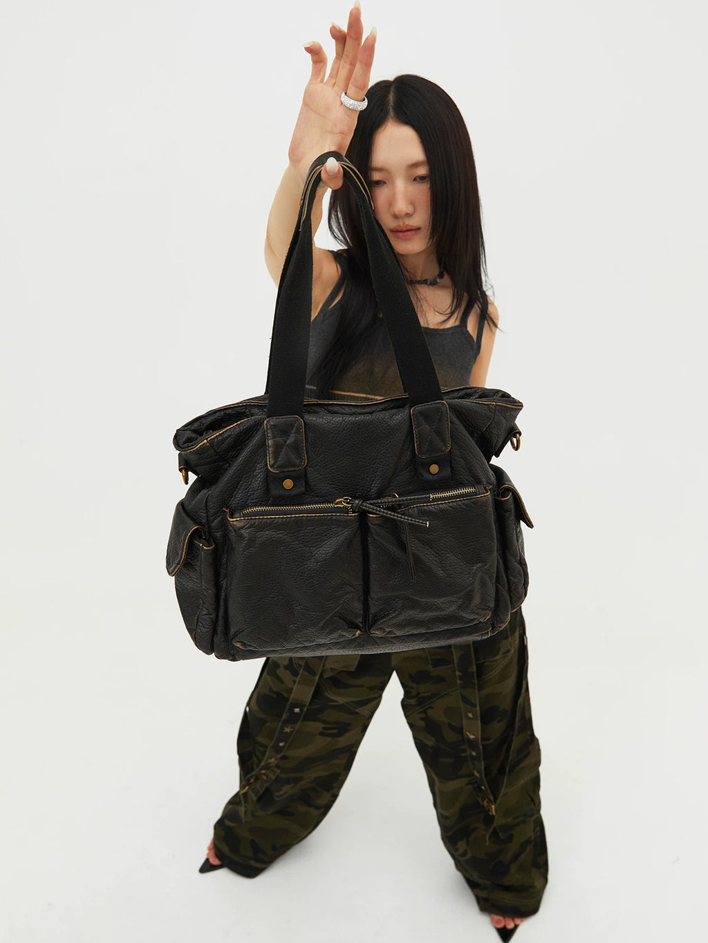 BINGBONG Gradual Change Versatile Messenger Bag